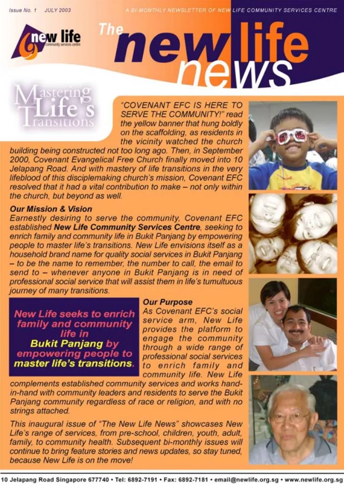 2003 Issue #01: Mastering Life’s Transitions