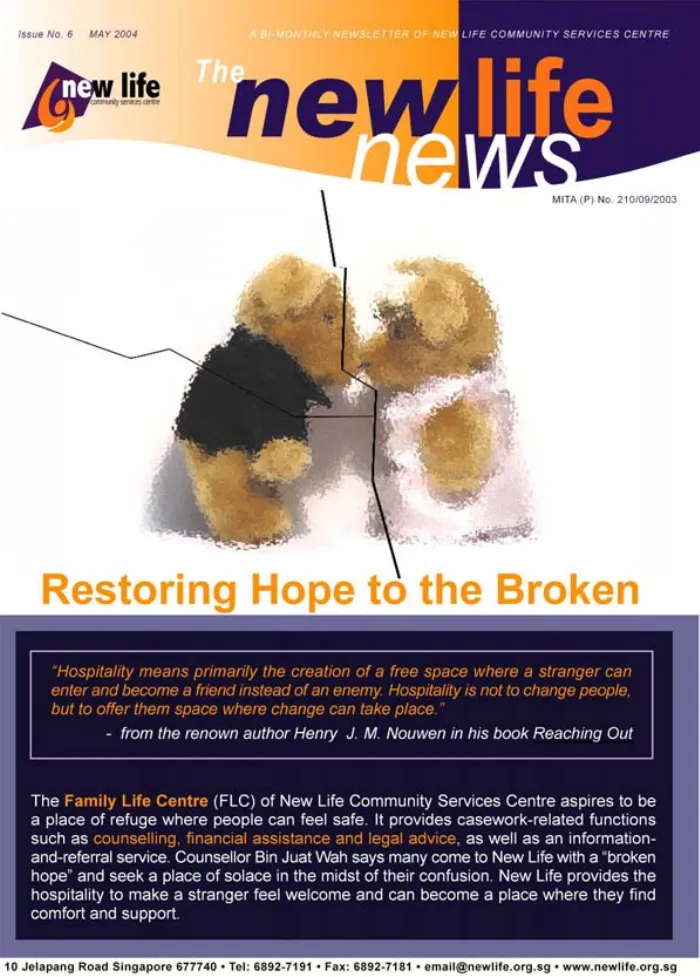 2004 Issue #06: Restoring Hope to the Broken