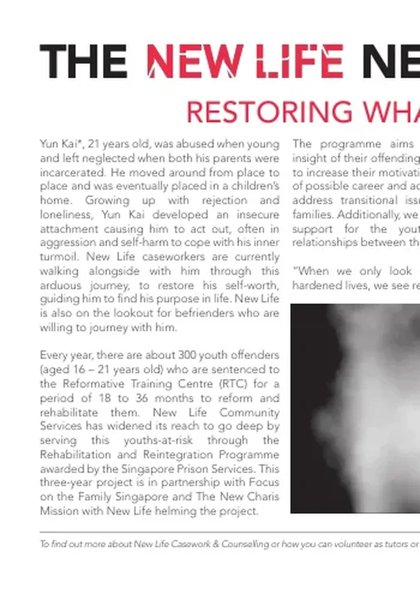 2016 Issue #49: Restoring what was Broken