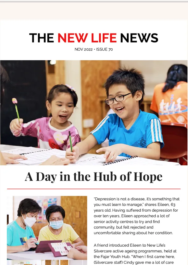 2022 Issue #70: A Day in the Hub of Hope