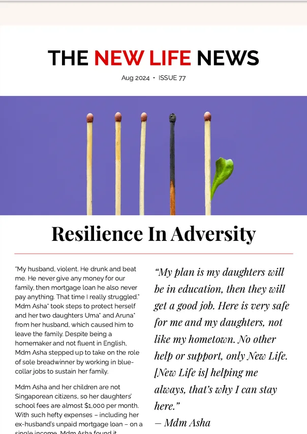 2024 Issue #77: Resilience In Adversity